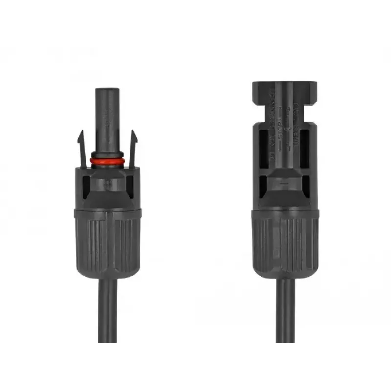 DeLOCK DL4 Saules kabelis 6 mm² vīrietis-sieviete 10 m melns