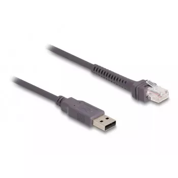 DeLOCK RJ50 – USB 2.0 Type-A kabelis 2m pelēks