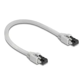 DeLOCK 80556 tīkla kabelis Cat8.1 RJ-45 0,25m Pelēks