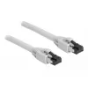 Tīkla kabelis DeLOCK 80558 RJ-45 Cat8.1 1 m Pelēks