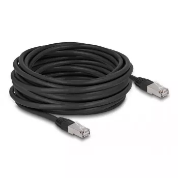 DeLOCK RJ45 Cat.6A tīkla kabelis 10m Melns