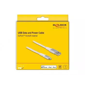 DeLOCK USB datu un uzlādes kabelis iPhone iPad iPod 3 m Lightning