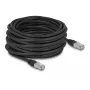 DeLOCK RJ45 Cat.6A S/FTP tīkla kabelis 15m Melns