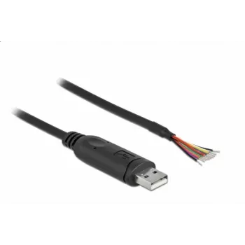 Adapterkabelis USB 2.0 Type-A uz Serial RS-232 DeLOCK 90416