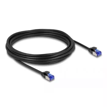 DeLOCK RJ45 Cat.6A S/FTP tīkla kabelis 5m Melns