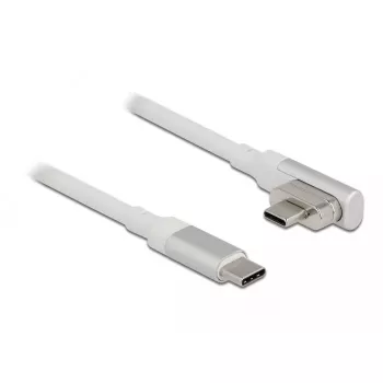 DeLOCK 86703 magnētiskais HDMI–USB-C adaptera kabelis 1,2 m pelēks