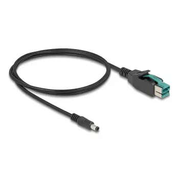 DeLOCK PoweredUSB kabelis vīrietis 12 V līdz DC 5.5 x 2.5 mm vīrietis 3 m