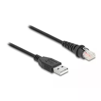 DeLOCK RJ50–USB 2.0 Type-A vads svītrkoda skenerim 3m F/UTP