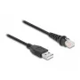 DeLOCK RJ50–USB 2.0 Type-A vads svītrkoda skenerim 3m F/UTP
