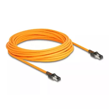Tīkla kabelis DeLOCK RJ45 pašizsekojošs Cat.6A 10m Oranžs