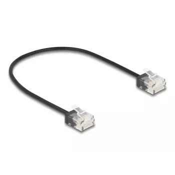 DeLOCK RJ45 Cat.6 UTP tīkla kabelis 0,3m Melns