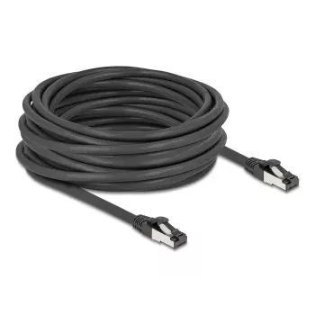 Tīkla kabelis DeLOCK 80575 RJ-45 Cat8.1 10 m Melns