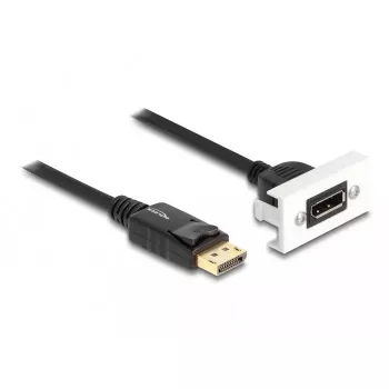 DeLOCK Easy 45 DisplayPort 8K 30 Hz modulis ar asti 22.5 x 45 mm