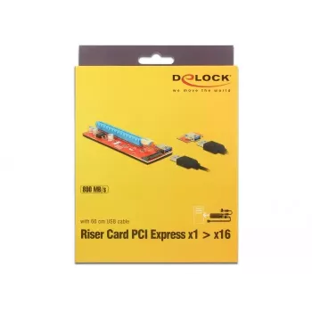 DeLOCK 41423 PCI interfeisa karte ar SATA un USB 3.2 Gen 1 portiem