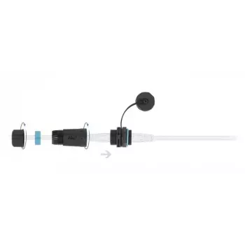Tīkla kabelis DeLOCK 86701 RJ45 uz RJ45 Cat.6A Melns