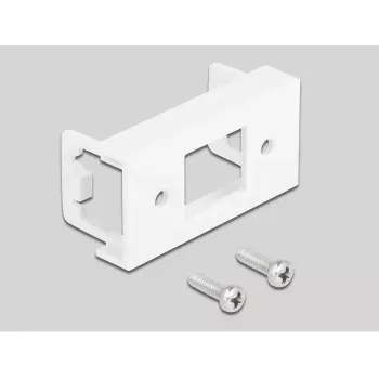 Tīkla kabelis DeLOCK Easy 45 modulis RJ45 S/FTP Cat.6A 0,5m Melns