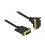 DVI kabelis DeLOCK 85896 5 m DVI-D Melns