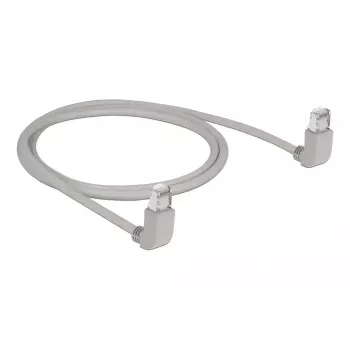 DeLOCK 83517 Tīkla kabelis Cat6a S/FTP 1m Pelēks