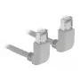 DeLOCK 83517 Tīkla kabelis Cat6a S/FTP 1m Pelēks
