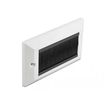 Sienas plāksne DeLOCK 66492 Balta