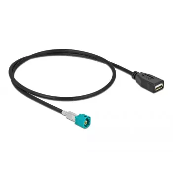 Kabelis HSD Z vīrišķais uz USB 2.0 Type-A sievišķo 0,5 m DeLOCK
