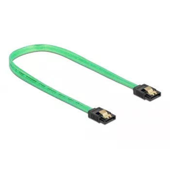 SATA kabelis DeLOCK 82069 0,5 m SATA 7-pin Zaļš