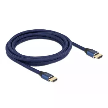 HDMI kabelis DeLOCK Ultra High Speed 48 Gbps 8K 60 Hz Zils 3 m