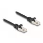 DeLOCK kabelis RJ50 vīrietis pret RJ50 vīrietis S/FTP 2 m melns