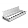 Kabeļu caurlaide DELOCK 66864 galdam, sudraba, 120×300×28 mm