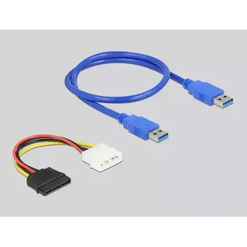 DeLOCK Riser Card PCI Express x1 uz PCI 32 bitu slotu ar 60 cm kabeli