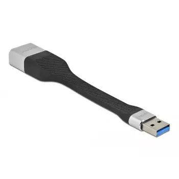 DeLOCK FPC plakanais lentveida kabelis USB Type-A uz Gigabit LAN 10/100/1000 Mbps 13 cm