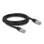 Tīkla kabelis DeLOCK RJ45 Cat.6A 2m Melns
