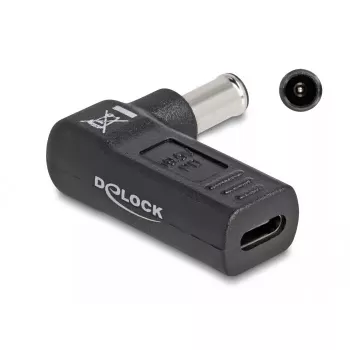 DeLOCK Adapter USB Type-C sievišķais uz Sony 6.0 x 4.3 mm vīrišķais 90° leņķī