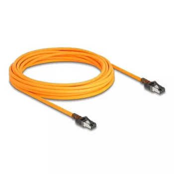 Tīkla kabelis DeLOCK RJ45 USB Type-C Cat.6A 7,5m Oranžs