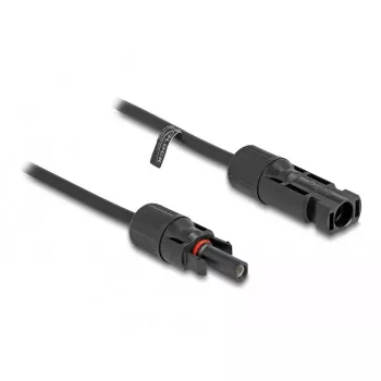 Savienojuma kabelis DeLOCK DL4 Solar 4 mm² vīrietis-sieviete 5 m melns