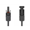 DeLOCK DL4 Saules kabelis 6 mm² vīrietis-sieviete 3 m melns