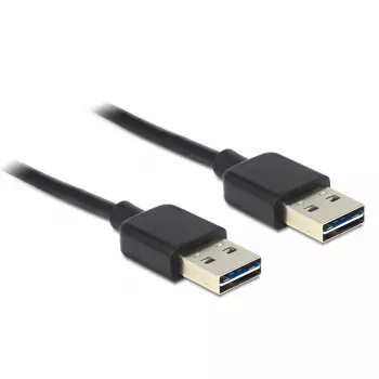 USB kabelis DeLOCK 3m USB 2.0 A Melns