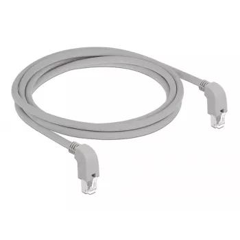 DeLOCK 85878 2m Cat6a S/FTP tīkla kabelis, pelēks