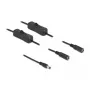 DC kabelis DeLOCK 86794 5.5 x 2.1 mm vīrišķais uz 2 x sievišķajiem ar slēdzi 1 m