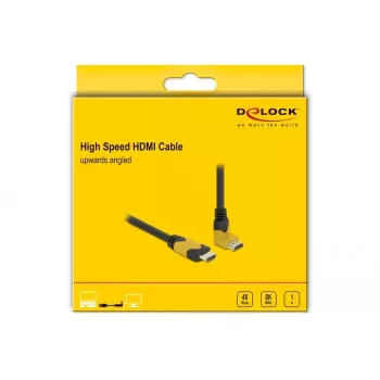 HDMI kabelis DeLOCK 86988 1 m HDMI Type A Standarta Melns Dzeltens