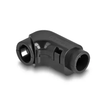 Kabeļa klipsis DeLOCK 88127 8 gab. melns universāls 15,7 mm platums