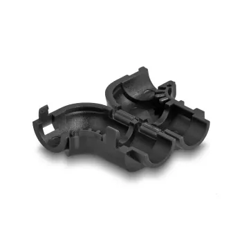 Kabeļa klipsis DeLOCK 88127 8 gab. melns universāls 15,7 mm platums
