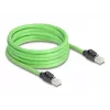 Tīkla kabelis DeLOCK RJ45 Cat.6A spraudnis-spraudnis SF/UTP 5m Zaļš