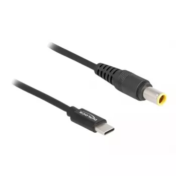 DeLOCK Laptop lādēšanas kabelis USB Type-C vīrišķais uz IBM 7,9 x 5,5 mm vīrišķais 1,5 m 20 V 3 A