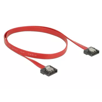 SATA kabelis DeLOCK 0,5m SATA III 7-pin Sarkans