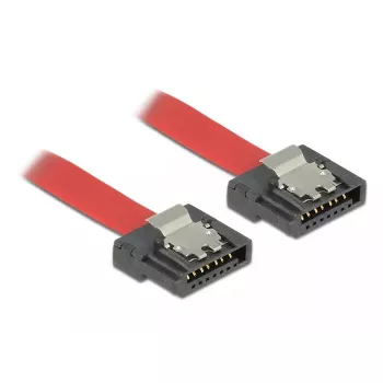 SATA kabelis DeLOCK 0,5m SATA III 7-pin Sarkans