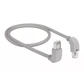 Tīkla kabelis DeLOCK 85870 0,5 m Cat6a S/FTP Pelēks