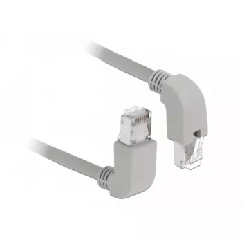 Tīkla kabelis DeLOCK 85870 0,5 m Cat6a S/FTP Pelēks