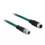 DeLOCK 85421 Rūpnieciskais Ethernet kabelis M12, 1 m