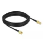 Antenas kabelis SMA spraudnis uz SMA ligzdu DeLOCK 90448